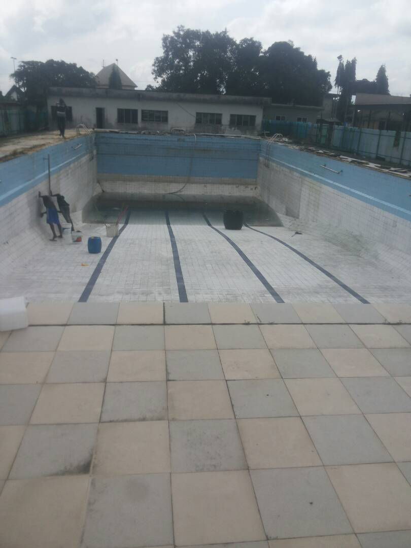 Construction Rehabilitation of PTI Swimming Pool 2